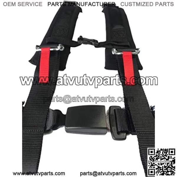 Bump Seat with Black Harness for Polaris RZR 2014+RZR 1000 or Turbo Models - Image 2