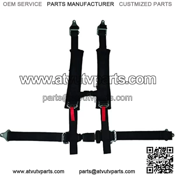Bump Seat with Black Harness for Polaris RZR 2014+RZR 1000 or Turbo Models - Image 3