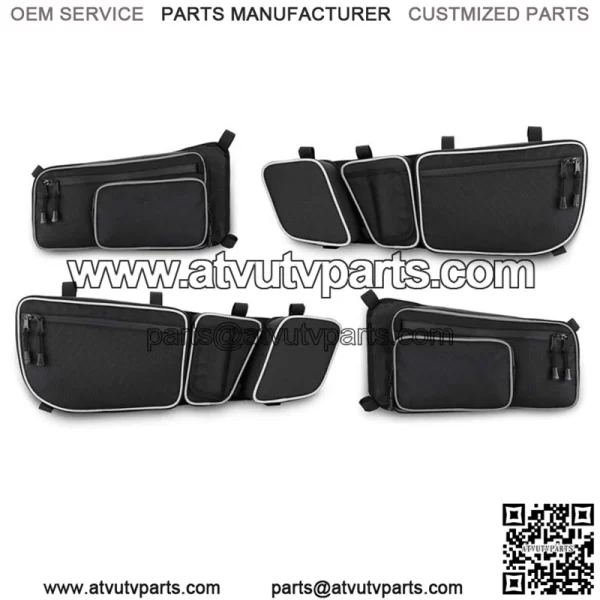 UTV Front &Rear Side Storage Door Bags For Can Am Maverick X3 Max R 2017-2022 23