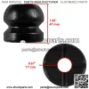 2Front Strut Shock Bumper for Polaris Sportsman X2 500 2006 2007-2009 17.8MM ID (For: Polaris Sportsman 800) - Image 2