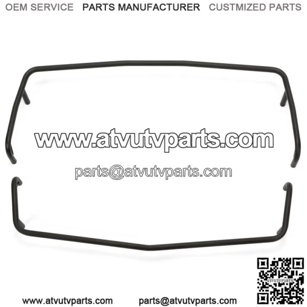 Front Bumper Brush Guard Protector & Racks For 2007-up Polaris Sportsman 90/110 (For: Polaris) - Image 3
