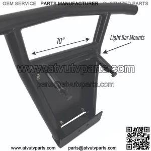 Black Polaris RZR 1000 Turbo Front Bumper XP XP4