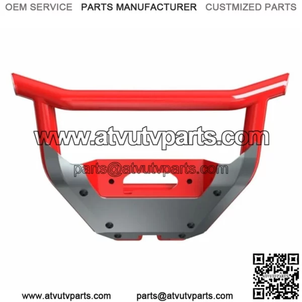 2022  Polaris RZR Turbo R Front Pre Runner Winch Bumper Red 2884355-293
