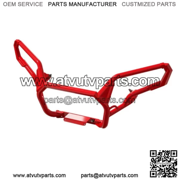 2024-2025  Polaris RZR XP Front High Coverage Bumper Red 2884513-293 - Image 2