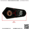 Left Right Taillight Assembly for Polaris Sportsman 400 2005 Taillight Assembly - Image 3