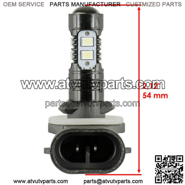 Headlight LED Bulb fits Polaris 4010253 4030048 4011066 4030046 - Image 2