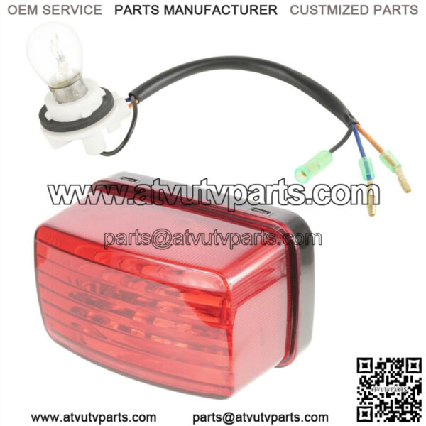Taillight Assembly w/ Bulb fits Yamaha Grizzly 700 YFM700 2007 2008 2009 - 2015