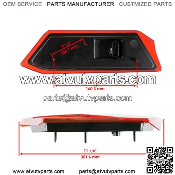 Complete Rear Right LED Taillight for Polaris 2412342 - Image 2