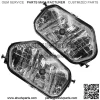 Front Left Right Headlight Bulb for Polaris Sportsman 1000 XP  16-20 (For: Polaris) - Image 5
