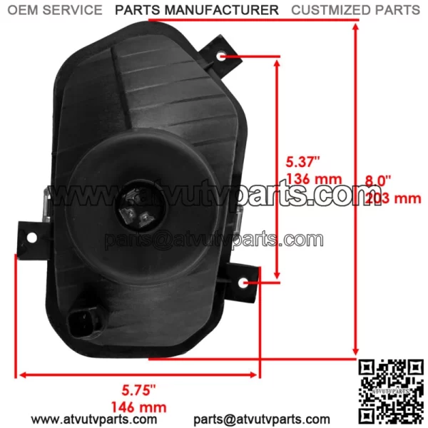 Headlights Assy for Polaris Sportsman 1000 Touring Tractor 2017-2018 Left Right (For: Polaris) - Image 3