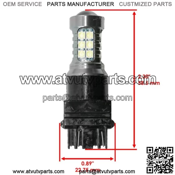 LED Tail Light Bulbs For Polaris Sportsman XP 1000 2015-2019 - Image 2