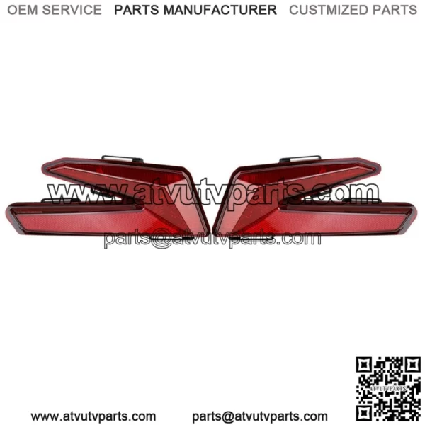 For 2017-2021 Can Am Maverick X3 Red LED Brake Tail Lights 710004744 & 710004743 - Image 3