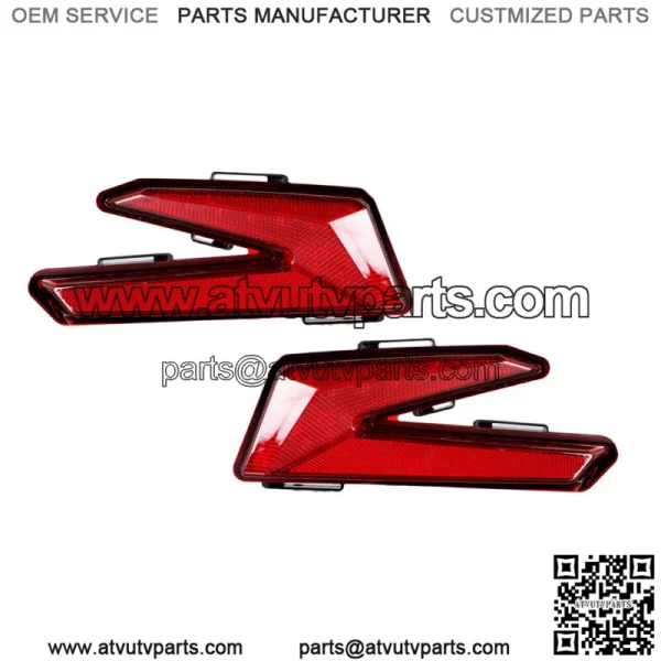 Red LED Tail Lights For 2017 2018 2019 Can-Am Maverick X3 Max R 4x4 Turbo DPS - Image 4