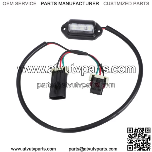 LED License Plate Light Plug-n-Play for Can-AM Maverick X3 Max R 2017-2021 ATV - Image 3