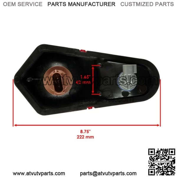 Left Right Taillight Assembly for Polaris RZR 800 EFI 2008 Taillight Assembly (For: Polaris Sportsman 800) - Image 3