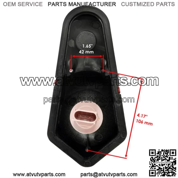 Complete Left Taillight for Polaris Sportsman 570 2014 2015 2016 - 2019 2411153 (For: Polaris Sportsman 800) - Image 2