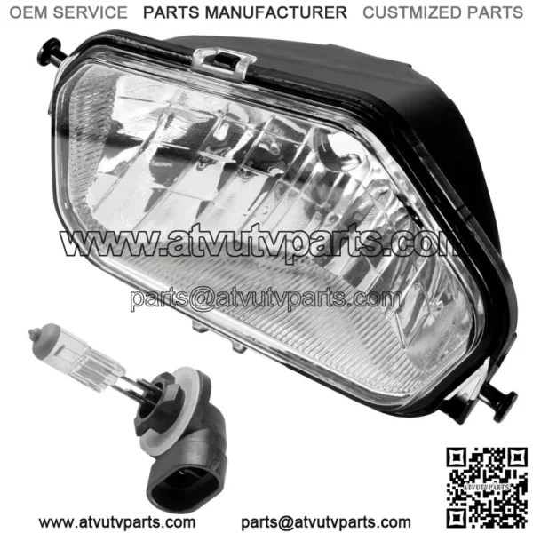 Front Left Headlight w/Bulb for Polaris Sportsman 570 X2 2015-2021/ 850 X2 2011 (For: Polaris Sportsman 800)