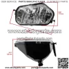 Front Left Right Headlight w/Bulb for Polaris Ranger Ranger 800 Crew 2010 (For: Polaris Sportsman 800) - Image 2
