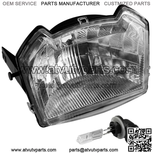 Headlight Assembly Middle For Polaris 2410614 With Halogen Bulb New (For: Polaris Sportsman 570)