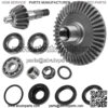 Complete Rear Differential Rebuild Kit For Honda Foreman 450 TRX450S 4x4 98-2001
