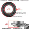 Complete Rear Differential Rebuild Kit For Honda Foreman 450 TRX450S 4x4 98-2001 - Image 2