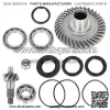 Rear Differential Ring Pinion Gear & Bearing 1998-00 For Honda Fourtrax TRX300FW - Image 4