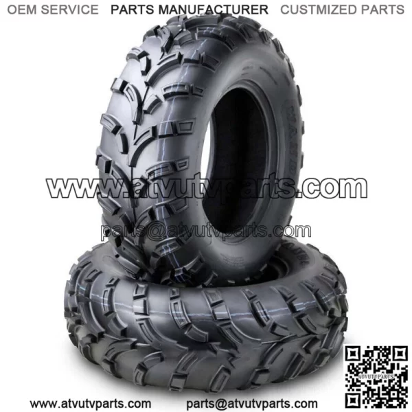 2 Front ATV Tire 24x8-12 2412 for 2000-2017 Honda Fourtrax Rancher 24x8.00-12