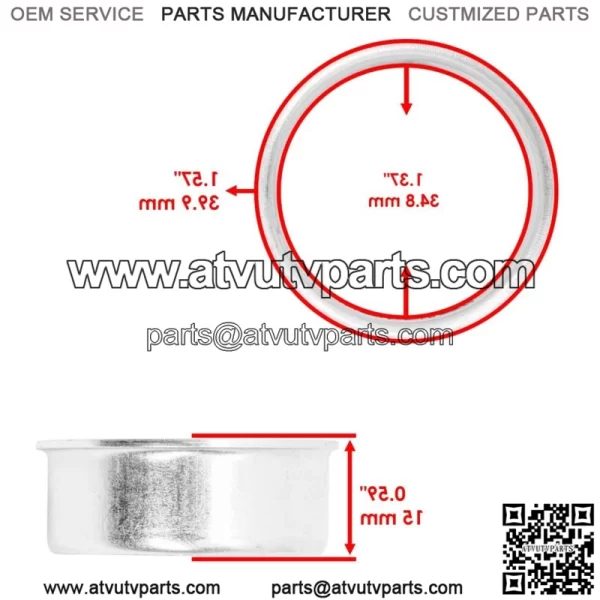 2GU-22155-00-00 Rear Swing Arm Pipe for Yamaha - Image 2