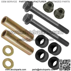 Front Upper Lower A-Arm Bushing Kit for Polaris Ranger 1000 2018-2020 (For: Polaris)