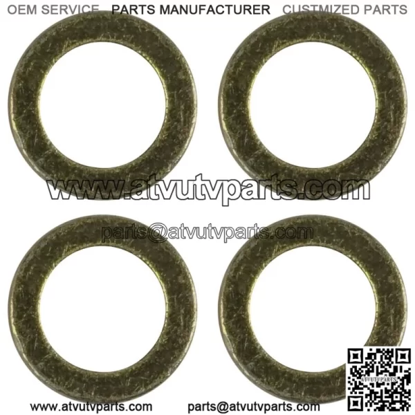 4x Rear A-Arm A Arm Long Pivot Shaft 10mm For Polaris Ranger XP 1000 2017 (For: Polaris) - Image 4