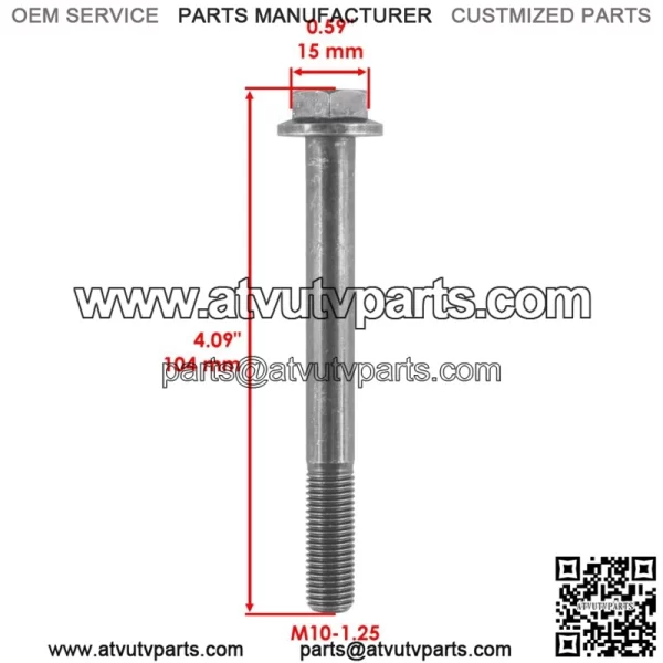 Front Upper Inner A-Arm Bushing Kit for Polaris Ranger XP 1000 2019 NEW (For: Polaris) - Image 3
