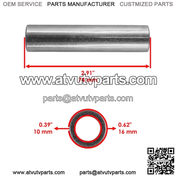 1543326 5020826 7542439 7542453 Rear A Arm Bushing Kit For Polaris - Image 2