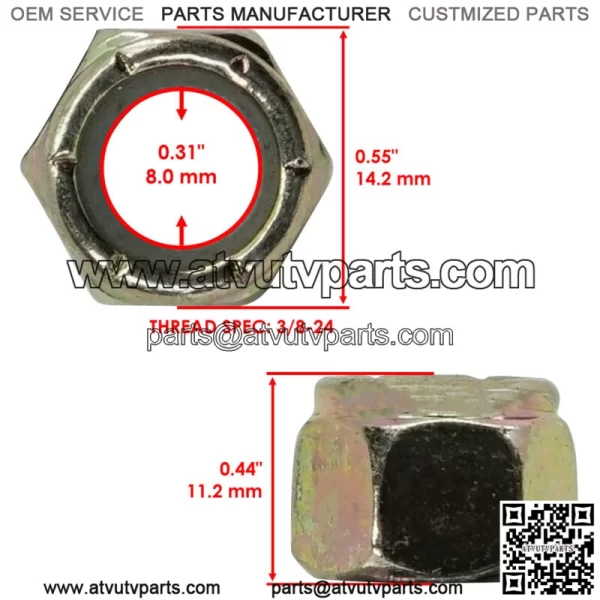 1543326 5020826 7542439 7542453 Rear A Arm Bushing Kit For Polaris - Image 4