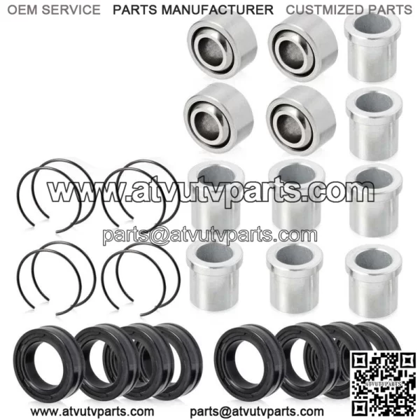2 set Front Lower or Upper A-Arm Bushings for Honda 87-92 FourTrax 250 TRX250X  (For: Honda)