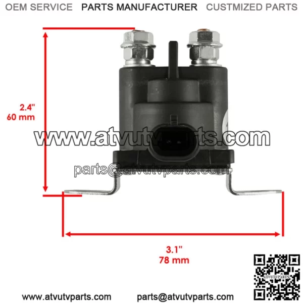 Starter Solenoid Relay for Polaris Jet Ski Freedom 700 New - Image 2