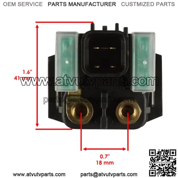 Starter Relay Solenoid for Suzuki 31800-06G00 31800-47E00 31800C47E00J000 - Image 3