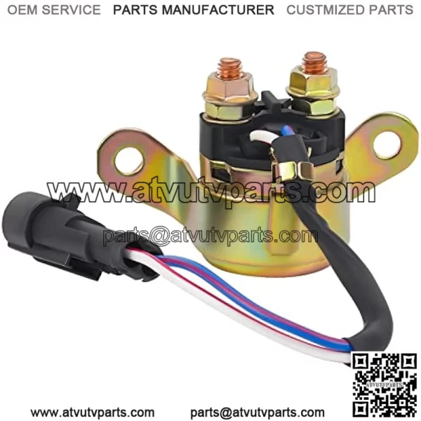 Starter Solenoid Relay for Polaris Sportsman 500 2006-2010/ RZR 4 800/RZR 4 800 EFI 2010-2014 / RZR 4 900 INTL 2013/RZR 4 900 XP 2012-2013/RZR 4 1000 XP 2014-2016/RZR 4 1000 XP Turbo 2016 - Image 2