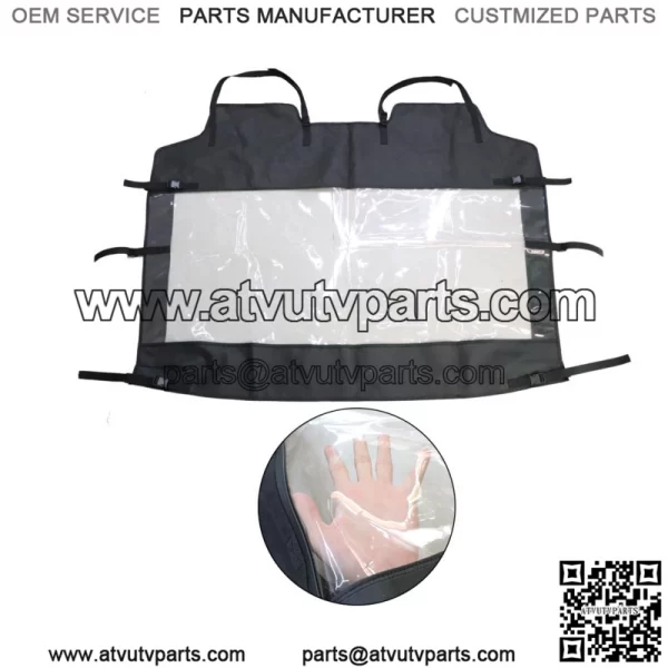 Rear Window Shield Windshield For Kawasaki Teryx4 800 UTV 2014-2019 - Image 2