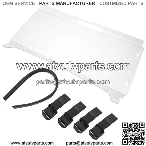 For Kawasaki Teryx 4 750 2012-2013 / Teryx 4 800 2014-2015 UTV Full Windshield - Image 2