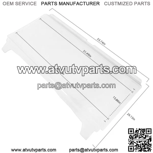 Front Windshield For Kawasaki Teryx 4 750 2012-2013 /Teryx 4 800 14-15 New - Image 5