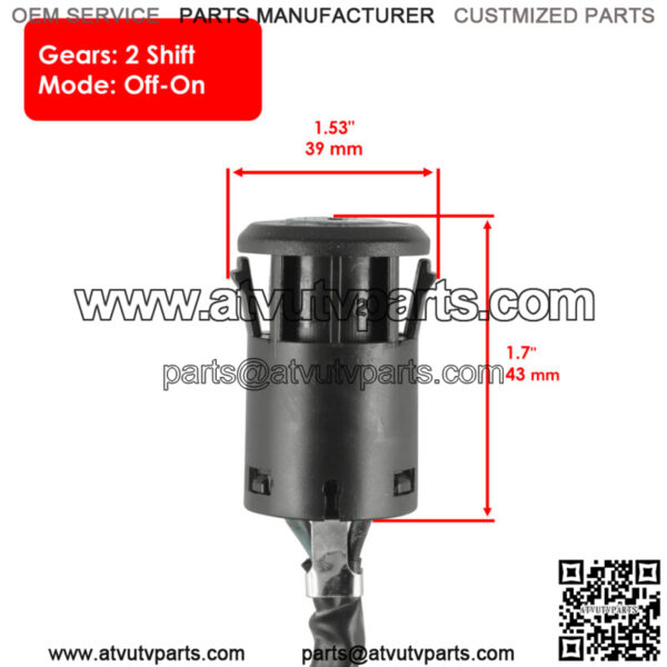 Ignition Key Switch for Honda 35010-Hb6-671 35010-Hb6-670 35010-Vm6-010 - Image 2