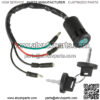 Ignition Key Switch for Honda 35010-Hb6-671 35010-Hb6-670 35010-Vm6-010 - Image 4