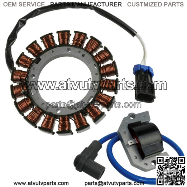 For Kawasaki Mule 600 610 SX Charging Coil w/ Ignition Coil KAF400 2009-2021 - Image 2