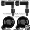 2x Ignition Coil w/Spark Plug Boot Cap for Kawasaki KAF620 Mule 4010 4x4 2009-21 - Image 5