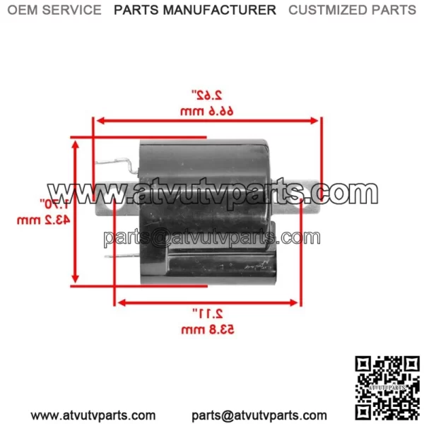 30510-HP5-601 30700-MBN-671 Ignitioin Coil And Cap For Honda - Image 2