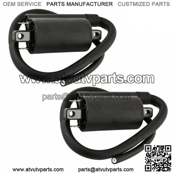 2 Ignition Coils For Kawasaki Mule 4010 KAF620 2009-20 Except Diesel 21121-2092