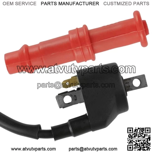 Ignition Coil with Spark Plug Boot Cap for Polaris Sportsman 400 2001-2004 - Image 5