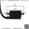4VR-82320-00-00 4VW-82370-00-00 Ignition Coil With Spark Plug Cap For Yamaha - Image 2