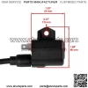 Ignition Coil with Spark Plug Boot Cap for Polaris Sportsman 500 2005-2013 - Image 3
