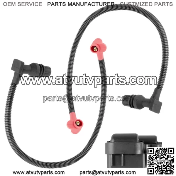 Fits Polaris RZR 800 Ignition Coil w/ Spark Plug Wire 52 and 59.3 cm EFI 2011-14 - Image 4